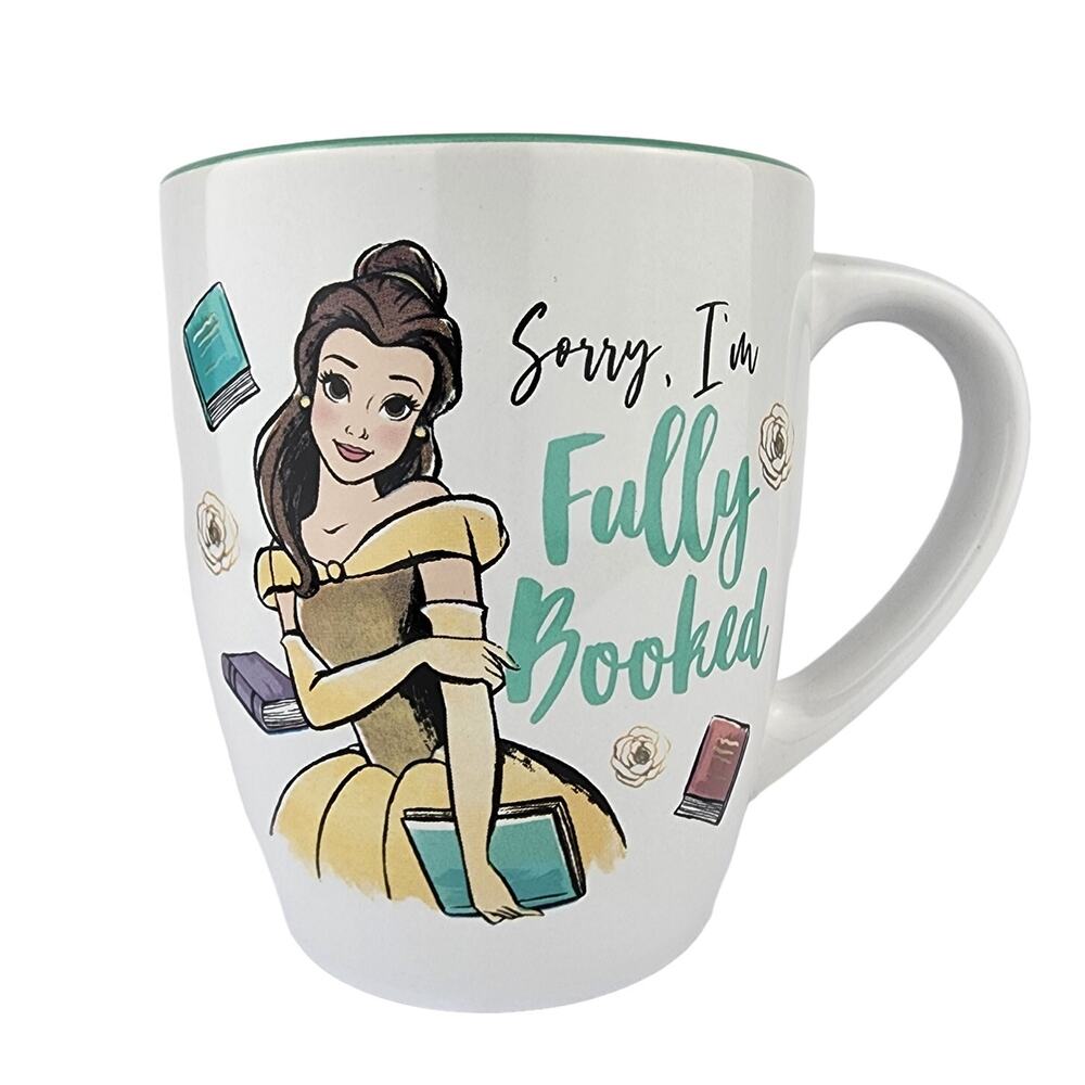Disney Princess Belle Sorry, I’m Fully Booked Ceramic Mug